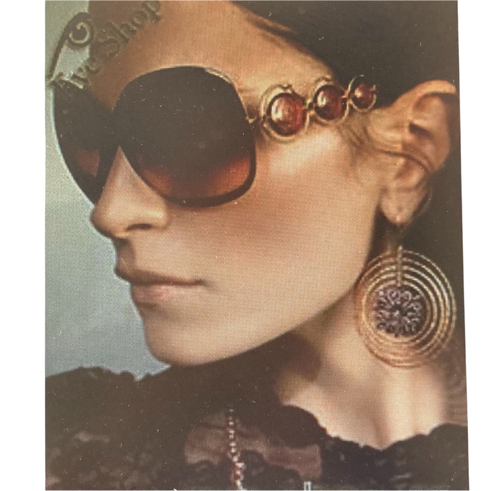 ROBERTO CAVALLI | Unisex Corallo Oversized Gold Gradient Brown Sunglasses Italy